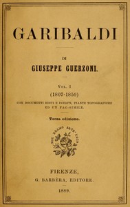 Garibaldi, Vol. 1 (of 2), Giuseppe Guerzoni